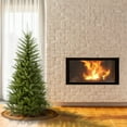 thumbnail image 3 of National Tree Company Artificial Slim Christmas Tree, Green, Dunhill Fir, Includes Stand, 4.5 Feet, 3 of 5