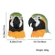 thumbnail image 5 of Halloween Cosplay sombrero de loro sombrero de loro lindo sombrero de bar para fiestas sombrero de broma para Halloween Cosplay disfraz accesorios para fiestas *1, 5 of 6
