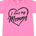 thumbnail image 4 of Inktastic I Love My Mommy in Black Chalk Heart Boys or Girls Baby Bodysuit, 4 of 5