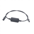 thumbnail image 2 of 2X 24 Hour Auto Reboot Router Routing Reset Tool DC Power Timing Fiber Modem Router DC Power Manager Black,2 x Router restart line,Black, 2 of 8