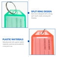 thumbnail image 3 of Guichaokj 25Pcs Plastic Keychain ID Tags with Labels, Key Classification Labels, Key Tags for Organizing Keys, 3 of 6