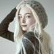 thumbnail image 3 of Peluca De Pelo Rizado De Longitud Media Para Mujer De Color Blanco Roto, Peluca De Longitud Media Para Mujer, Peluca De Cosplay Sintética Ondulada Rizada Para Disfraz De Niña Muyoka Hogar, 3 of 6