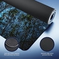 thumbnail image 3 of Large Extended Gaming Mouse Pad 31.5" x 11.8" - Non-Slip Starry Night Forest Desk Mat, Waterproof Keyboard Mousepad with Stitched Edges for Home Office & Gamer Setup., 3 of 7