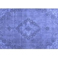 thumbnail image 1 of Ahgly Company Indoor Rectangle Abstract Blue Modern Area Rugs, 3' x 5', 1 of 4