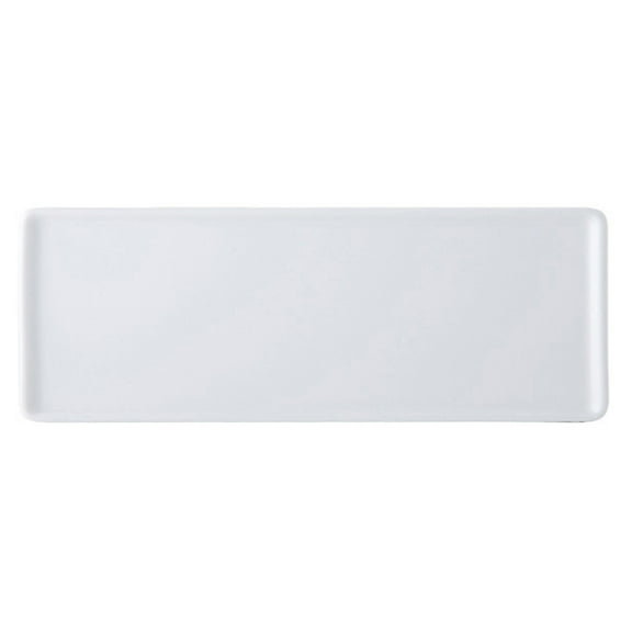 Ceramic Vanity Tray Small Rectangle, Bathtub Tray Bathroom Organizer, Cosmetics Holder for Tissue Candle Towel Jewelry Ring Dish Dresser -1 Pc