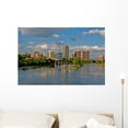 thumbnail image 1 of Cityscape Richmond Virginia over Wall Mural by Wallmonkeys Peel and Stick Graphic (36 in W x 24 in H) WM52684, 1 of 4