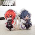 thumbnail image 2 of Almohada 3D Impresión A Doble Cara Suave Dibujos Animados Relleno Anime Realista Relleno Anime Muñecos De Peluche Gran Regalo para Niños Niñas Regalo De Fiesta Cumpleaños 4 45 Cm, 2 of 4