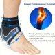 thumbnail image 5 of 1 Pair Fitness Sports Ankle Brace Adjustable Compression Support Tendon Pain Relief Strap Foot Sprain Injury Wrap Elastic Heel, 5 of 7