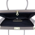 thumbnail image 5 of HS Collection HS8005 TP MINERVA Taupe Satchel/Shoulder Bag, 5 of 5