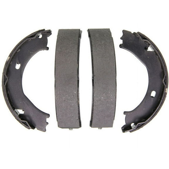 Rear Brake Shoe Set - Compatible with 2001 - 2009 Chevy Silverado 2500 HD 2002 2003 2004 2005 2006 2007 2008
