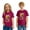 czb# Brick Red2, variant on Boys Girls Graphic T-Shirt Print 100 Days Of School Letter Print Short Sleeve Casual Crewneck Tees For Kids Youth Soft Breathable Shirt Daily Wear Cute Trendy Tops,Dark Blue,6-7 Years