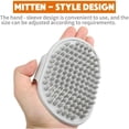 thumbnail image 6 of Multi-Color Pet Bath Brushes (2PCS, Pink) - Cat & Dog Massage & Hair Removal Tools, Pet Hair Cleaning Accessories, 6 of 8