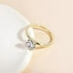 thumbnail image 3 of 1.5CT 925 Sterling Silver Engagement Rings Round Cut Solitaire Cubic Zirconia CZ Wedding Promise Rings for Her Wedding Bands for Women Size 3-11, 3 of 4