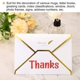 thumbnail image 5 of Unique Bargains Vinyl Self Adhesive Letter Number Sticker Decal Kit, Red 126 Piece 4 Sheets, 5 of 5
