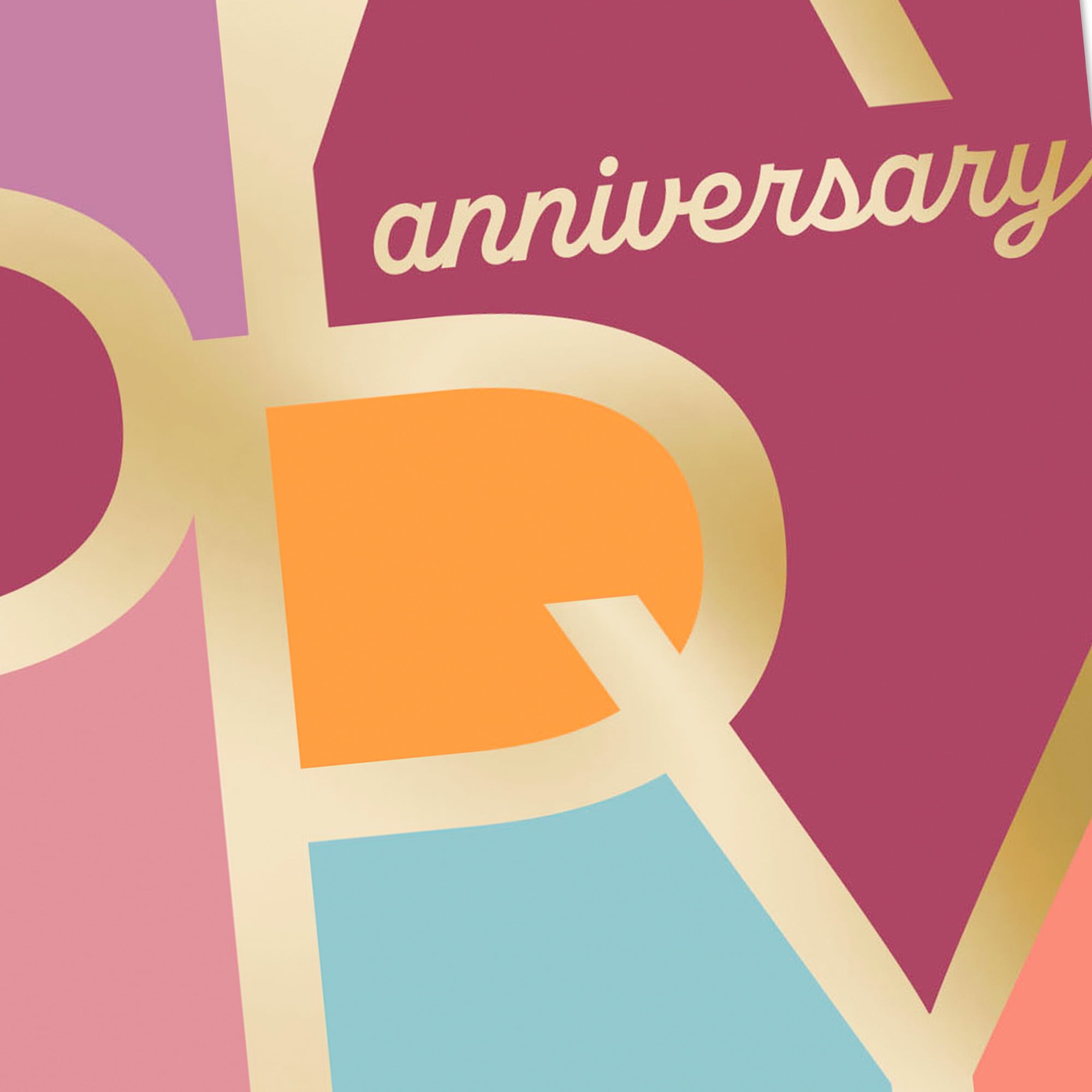 Hallmark Anniversary Card (Another Wonderful Year)
