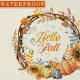 thumbnail image 2 of Fall Pumpkin Tablecloth Rectangle 60 x 120 inch Table Cloth Cute AutmnTropical Flower Indoor or Outdoor Holiday Palm Leaves Table Decorations for Dinner, 2 of 4