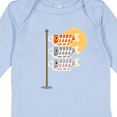 thumbnail image 4 of Inktastic Japanese Carp Fish Flags Boys or Girls Long Sleeve Baby Bodysuit, 4 of 5