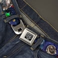thumbnail image 2 of Buckle-Down Belt, Seatbelt Buckle Belt, Astronaut Cats In Space Rainbows Stars, 34 to 52 Inches, 2 of 9