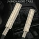 thumbnail image 4 of 3piezas 6,35 mm 1/4 Pulgada Jack Estéreo Cable Divisor Adaptador Cable Conector Una Doble ZóCalo 6,35 mm, 4 of 5