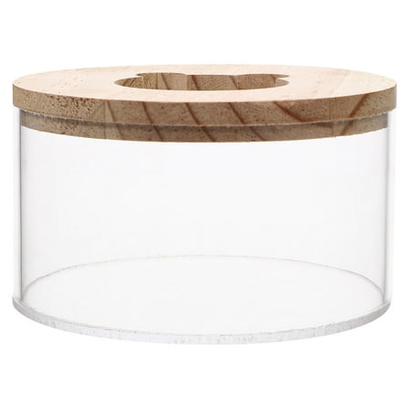 Soimiss Transparent Chinchilla Bathtub Multi Acrylic 1Pcs for Small Pets