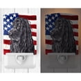 thumbnail image 2 of Carolines Treasures SC9513CNL Black Cocker Spaniel with American Flag Ceramic Night Light 6x4x3" multicolor, 2 of 2