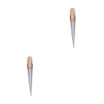 thumbnail image 4 of FRCOLOR 2pcs Boat Rope Splicing Tools Stainless Steel Rope Splicer With Wooden Handle Marine Rope Splicing Spike For Yacht And Boat Rope Use, 4 of 8