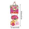 thumbnail image 4 of CY5O5ee Happy Mothers Day Banner Mother'S Day Hanging Ornaments Party Porch Sign Door Banner for Indoor Outdoor Door Birthday Party Supplies, 4 of 7