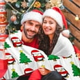 thumbnail image 5 of kladzum Christmas Throw Blanket 39.3"x27.5" Cute Penguins Xmas Tree Printed Blanket Cozy Breathable Christmas Blanket Flannel Sofa Bed Blankets, Winter Holiday Gifts for Women Men, 5 of 6