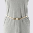 thumbnail image 2 of Unique Bargains 1 Pc Waist Chain Fashionable Spring Adjustable Waist Cord for Women Gold Tone, 2 of 6