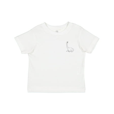 

Inktastic Pocket Dino Roaring Brontosaurus Gift Toddler Boy or Toddler Girl T-Shirt