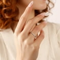 thumbnail image 5 of FindChic Simple Band Rings for Women, 2mm Pure 925 Sterling Silver Ring Engagement Wedding Band for Couple, Mothers Day Jewelry Gifts - Size 11, 5 of 10