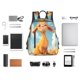 thumbnail image 4 of Balery Happy Goat In Meadow Mochila ligera para hombre y mujer: duradera e impermeable, ideal para la escuela, el trabajo, viajes y uso diario., 4 of 7