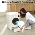thumbnail image 3 of INSTACHEW PURRCLEAN Smart App-enabled Cat Litter Box, white, 3 of 5