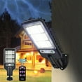 thumbnail image 1 of Solar Outdoor Lights, Motion Sensor Solar Powered Lights IP65, 3 Modes, With Remote Control,Wall Security Lights For Fence Yard Garden Patio Front, 1 of 7