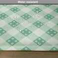 thumbnail image 6 of Ambesonne Mint Place Mats Set of 4, Striped Geometrical Tile, Standard Size, Mint Green Pale Green, 6 of 6