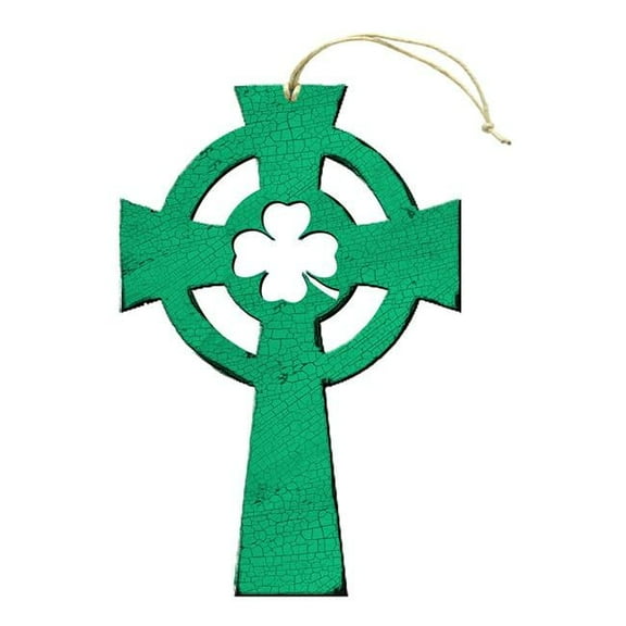 Designocracy 99751-O Celtic Cross Wooden Ornament