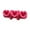 Red, variant on Sentmoon Up to 40% off 3 Heart Shaped Ice Glass Cocktail Ice Cubes Tasteless Succulent Flower Pot Gypsum Mould Deals of the Day Clearance Prime