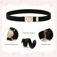 thumbnail image 2 of AWAYTR Kids Elastic Belt - Adjustable Toddler Heart Buckle Stretch Belts for Boys Girls, 2 of 5