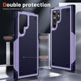 thumbnail image 4 of Funda para Samsung S22 Ultra, doble capa de protección, a prueba de golpes, protección de pantalla y cámara., 4 of 5
