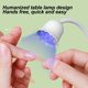 thumbnail image 4 of Lámpara De Uñas De Gel, Luz UV Ajustable De 360 ​​​​grados De Larga Vida útil De Secado Rápido Para Uso En Salón Doméstico, 4 of 7