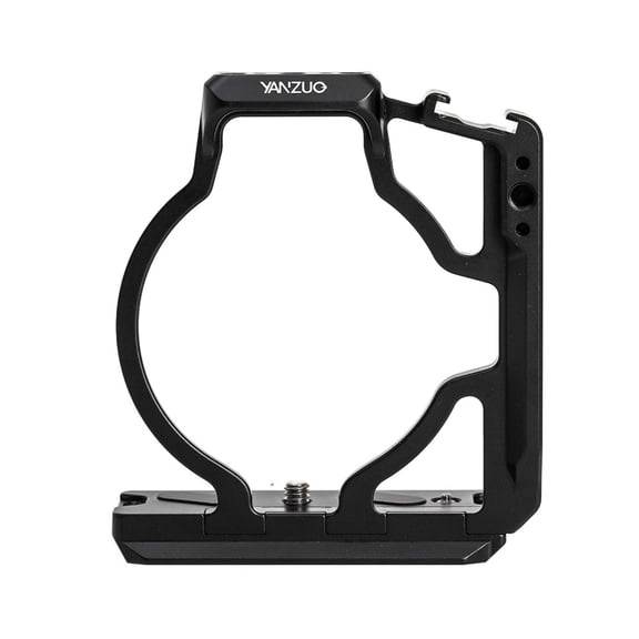 YANZUO Aluminum Alloy Cage Camera Cage for Canon EOS R Camera, for LEDLight Microphone DSLR Expansion Parts