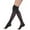 Black, variant on Long Socks for Women Sheer Compression Stockings Thigh High Firm Support Stay Up Scilicone Band Open Toe Mid Round Open Toe High Stretch Socks for Small Leg Protectors Socks Socks for Women