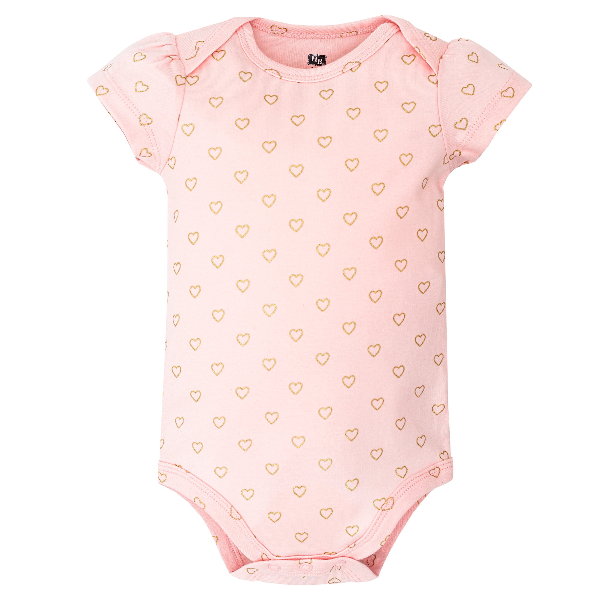 Hudson Baby Infant Girls Cotton Bodysuits 5-Pack, Mamas Mini Rainbow, Preemie