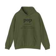 pop Dad Fathers Day Definition Hoodie, Gifts, Hooded Sweatshirt