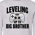 thumbnail image 4 of Inktastic Leveling Up to Big Brother Long Sleeve Youth T-Shirt, 4 of 5