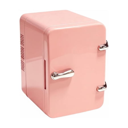 amagogo 2 Pack Compact USB Fridge 5L Mini Refrigerator Warmer Cooler Makeup Skincare Storage Portable Beauty Chiller for Car Desk Home