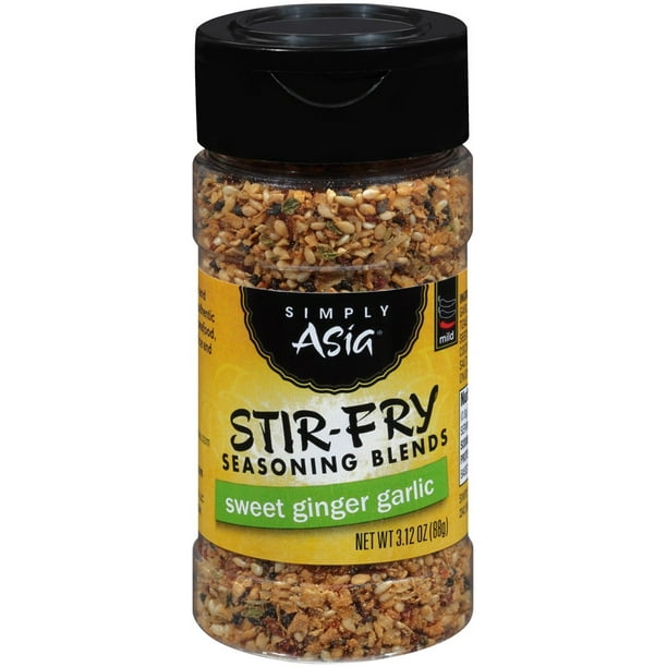 Simply Asia Sweet Ginger Garlic Seasoning Blend, 3.12 oz