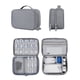 thumbnail image 5 of sweethay Bolsa de almacenamiento, bolsas portátiles multifuncionales, paquete de hombres de negocios, disco Flash de potencia, discos duros Almacenamiento y organización del hogar Gris, 5 of 6
