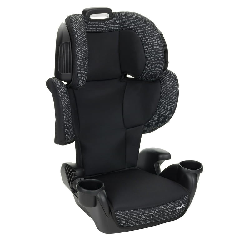 Evenflo GoTime LX Booster Car Seat for Toddlers Forward Facing Chardon Black 4 Years Walmart