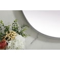 thumbnail image 7 of Elegant Decor Metal Frame Oval Mirror 27x40 Inch in Brass, 7 of 7